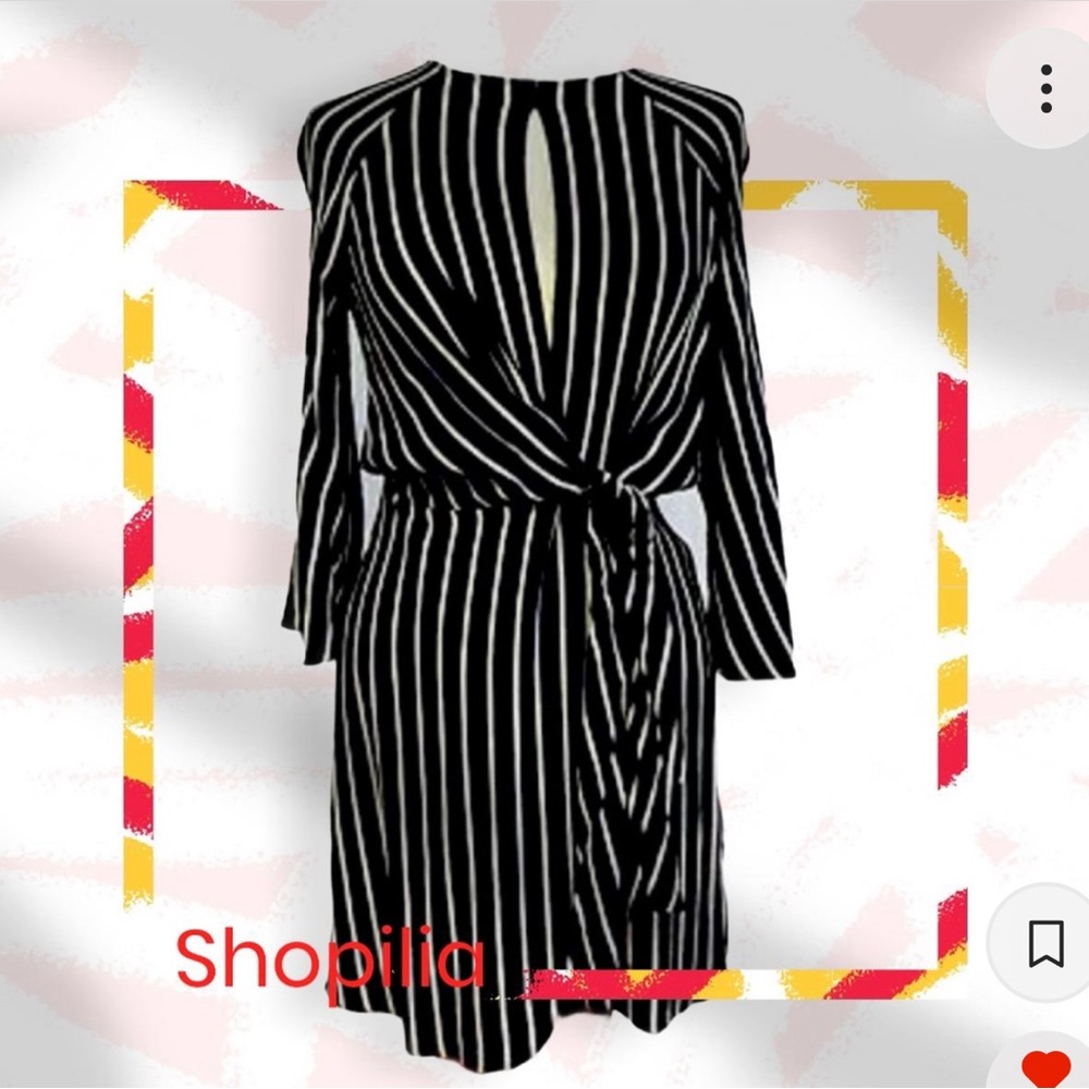 TOPSHOP FRONT TIE DRESS—NWT